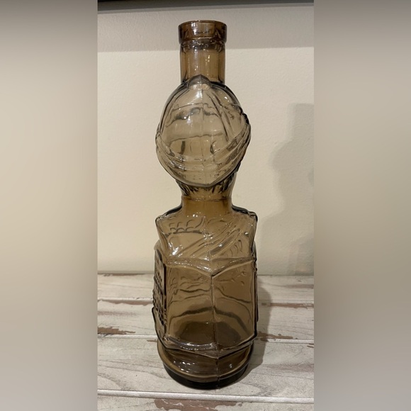 Vintage Alleroe Calliano Napoleonic Soldier Figural Wine Decanter Made In Italy - Picture 3 of 10